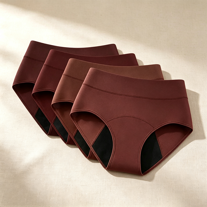 100% Leak-Proof Underwear 4-pack