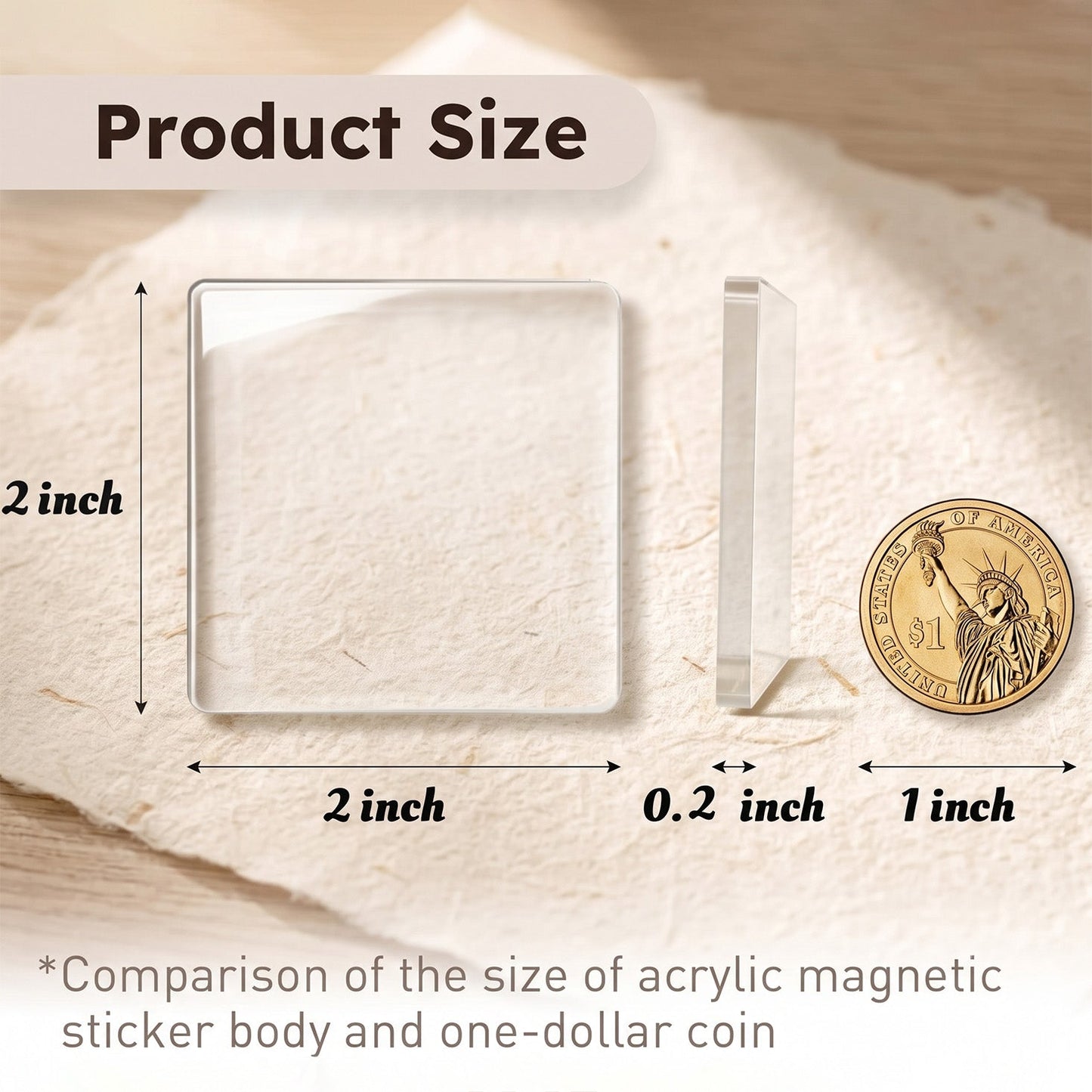 Magnetic Fridge Photo Frames