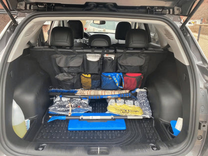 Car Trunk Organizer Hanging Storage with 8 Pockets for SUVs & Trucks