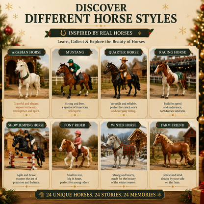 Christmas Horse Advent Calendar--24 Days of Horse Friends & Holiday Memories