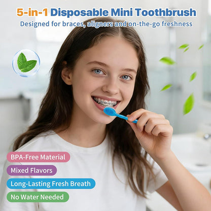 Five-In-One Toothbrushes