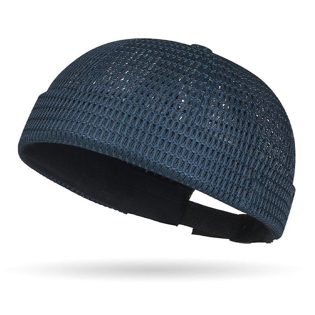 Men s Breathable Brimless Docker Hat Lightweight Mesh Skull Cap for Summer Outdoor Wear