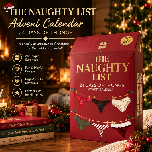 The Naughty List 24 Days Of Thongs Advent Calendar