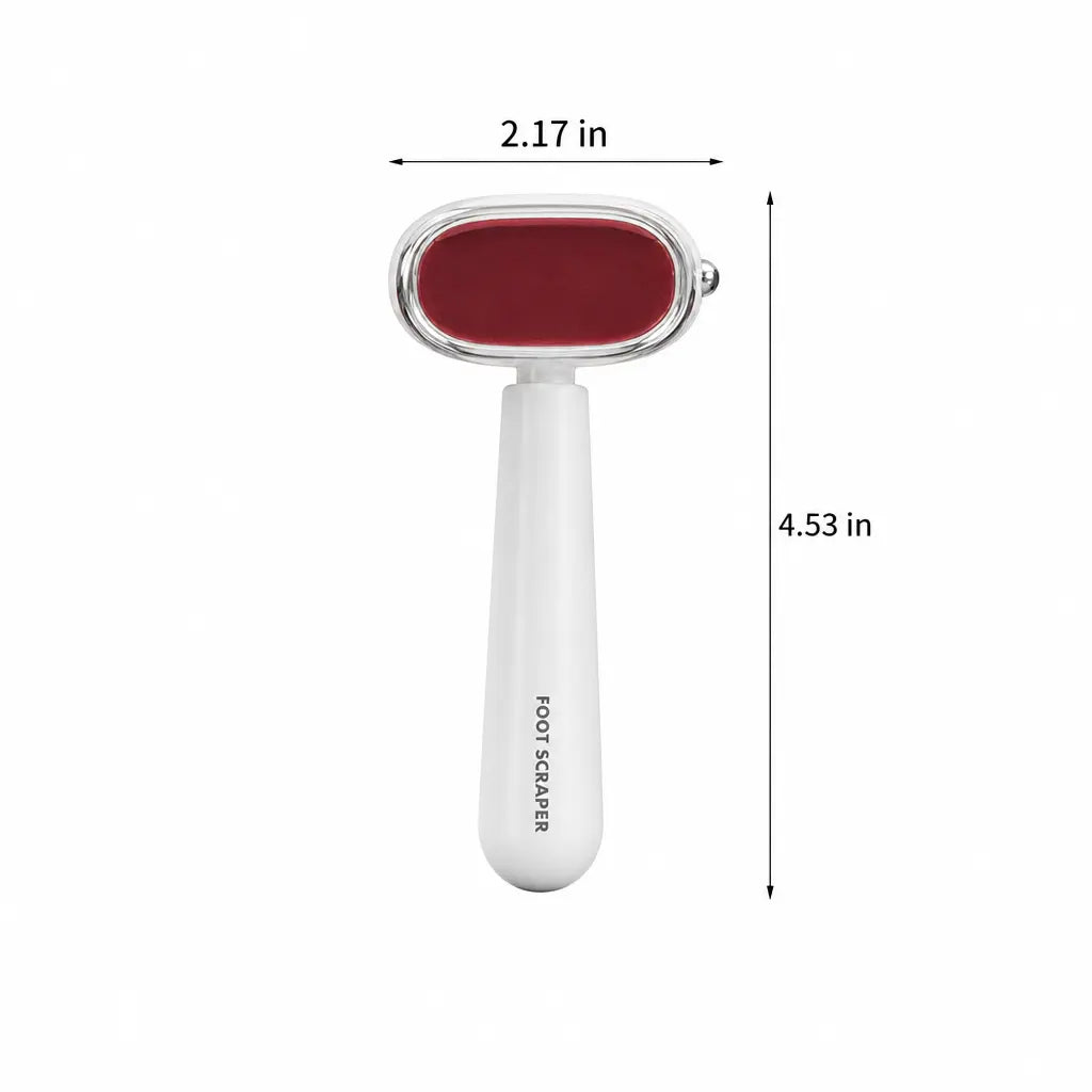 Smooth Heels Fast Dual-Sided Foot Callus Remover with Replaceable Stainless Steel Blade