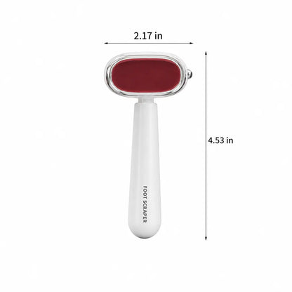 Smooth Heels Fast Dual-Sided Foot Callus Remover with Replaceable Stainless Steel Blade