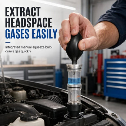 Combustion Leak Tester Quickly Detect Exhaust Gas Leaks in Your Cooling System!