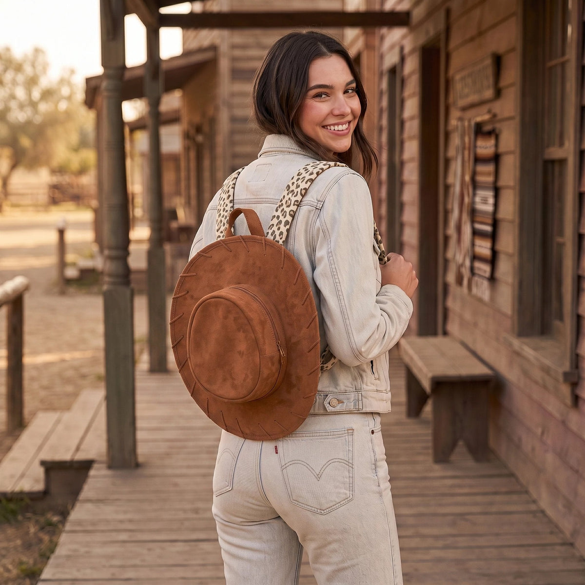 Cowgirl Hat Backpack | Carry Your Style Everywhere
