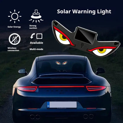 Dynamic LED Rear Window Display - Vampire Devil Eye