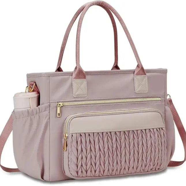 Leakproof Lunch Tote Straps, Pockets & Chill