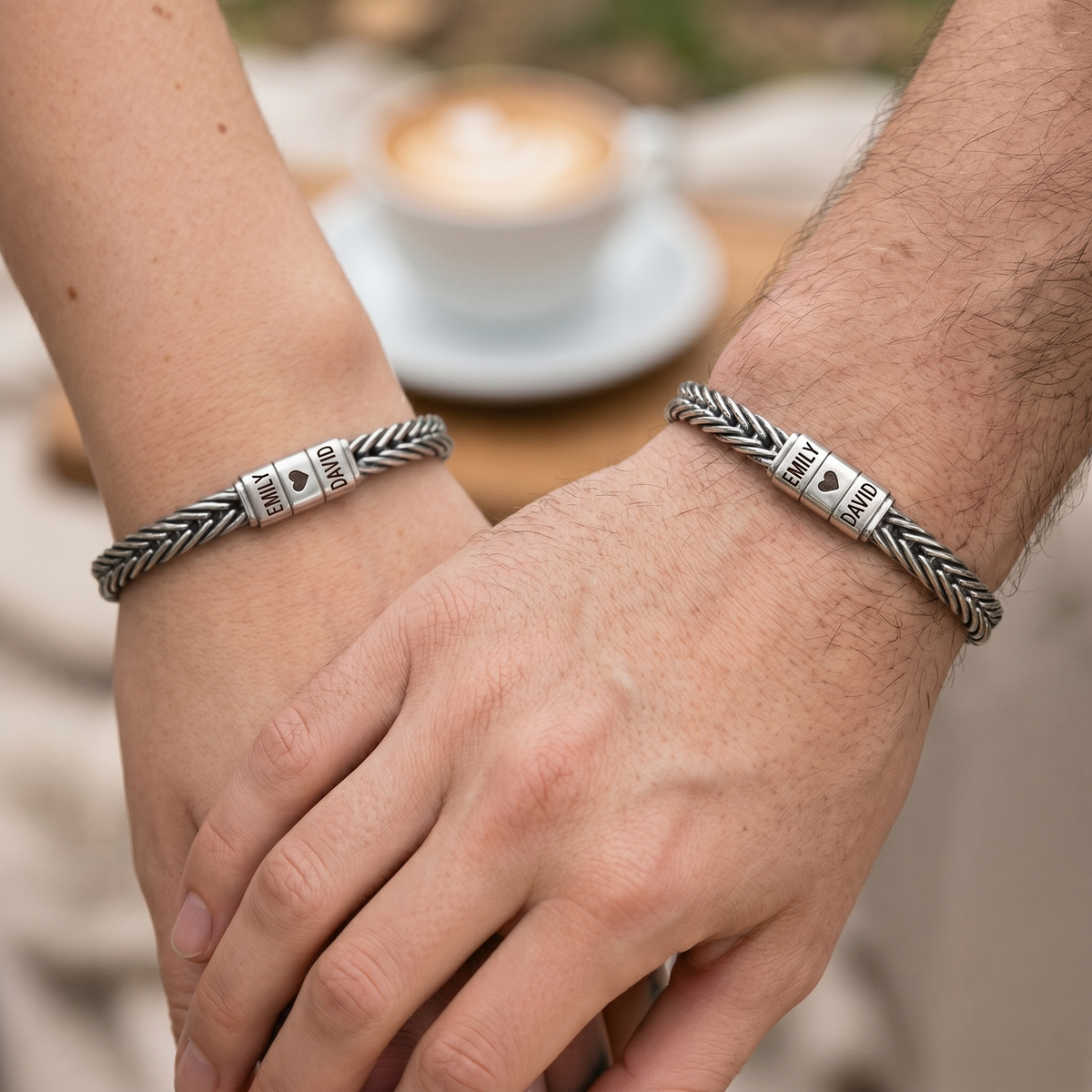 Personalized Name Bead Bracelet Meaningful Personalized Jewelry Gift
