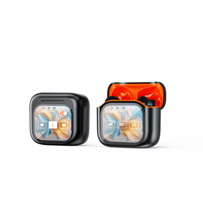 Wireless Bluetooth Translation Earphone With LED display screen(Fit iOS & Android)