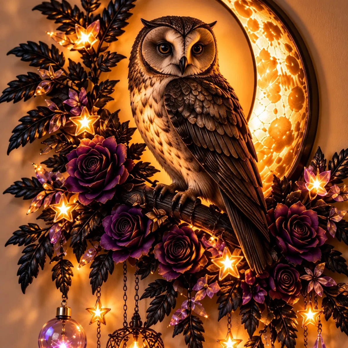 Enchanted Moon Animal Wall Light 4 Celestial Styles