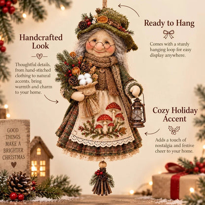 Handmade Good Luck Granny Chase Away Worries, Bring Home Warmth