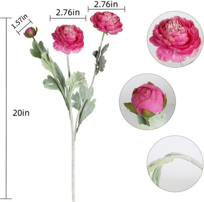 Lifelike Luxury Peony Flowers No Watering, No Wilting, Just Lasting Beauty!