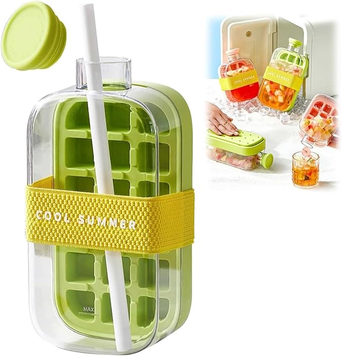 Ice Tray Water Bottle