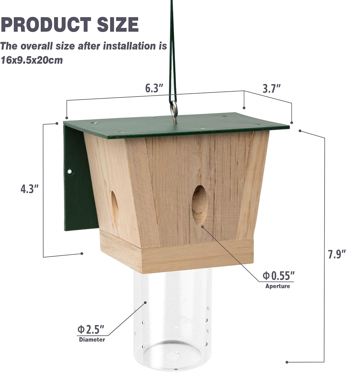 Outdoor Carpenter Bee Trap