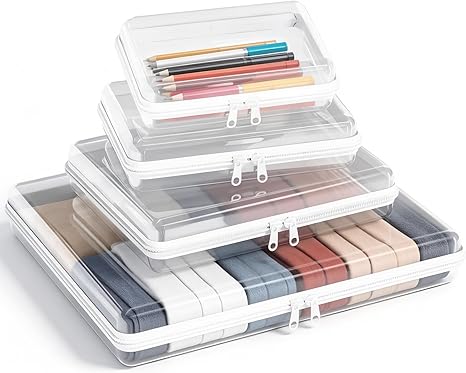 Clear Zipper Storage Case