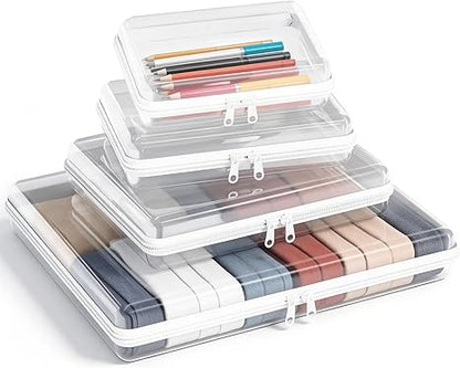 Clear Zipper Storage Case