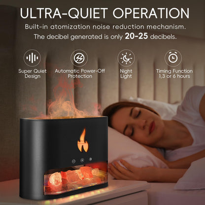 Himalayan Salt Fireplace Humidifier