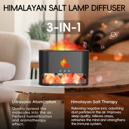 Himalayan Salt Fireplace Humidifier