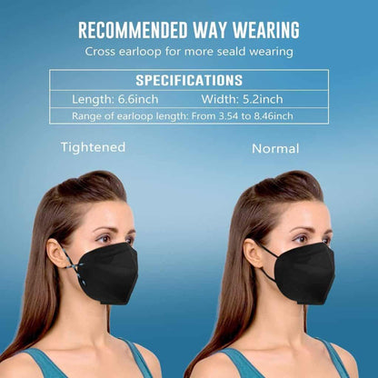 KN95 Safety Face Masks Soft, Breathable & Multi-Color