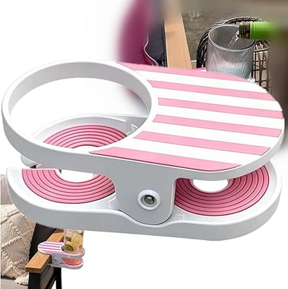 Clip-On Spill-Proof Beverage Holder