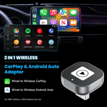 Mini Wireless CarPlay/Android Auto Adapter