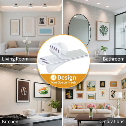 Damage-Free Sticky Picture Hanging Strips