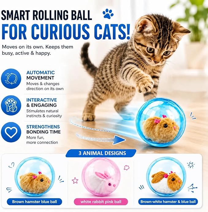 Interactive Spinning Pet Toys