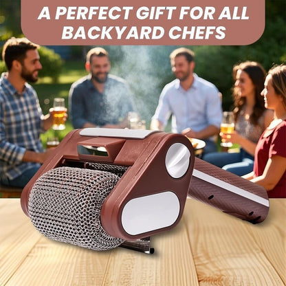 Bristle-Free Spinning Grill Brush