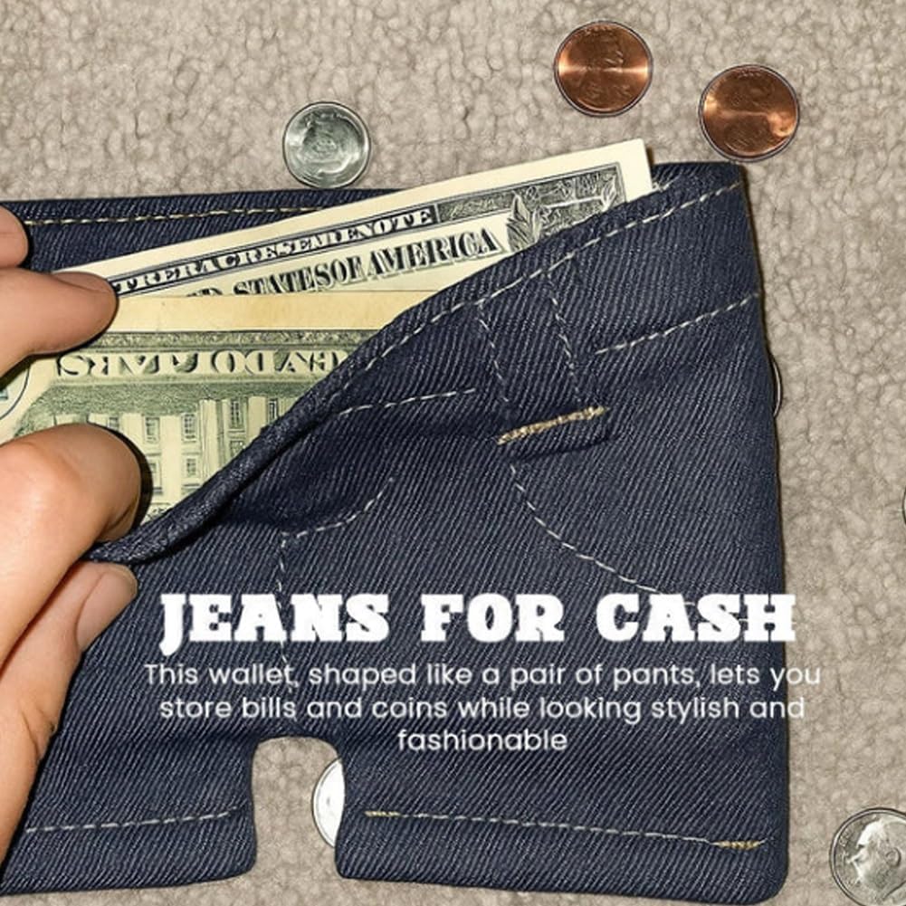 Mini Jeans Wallet