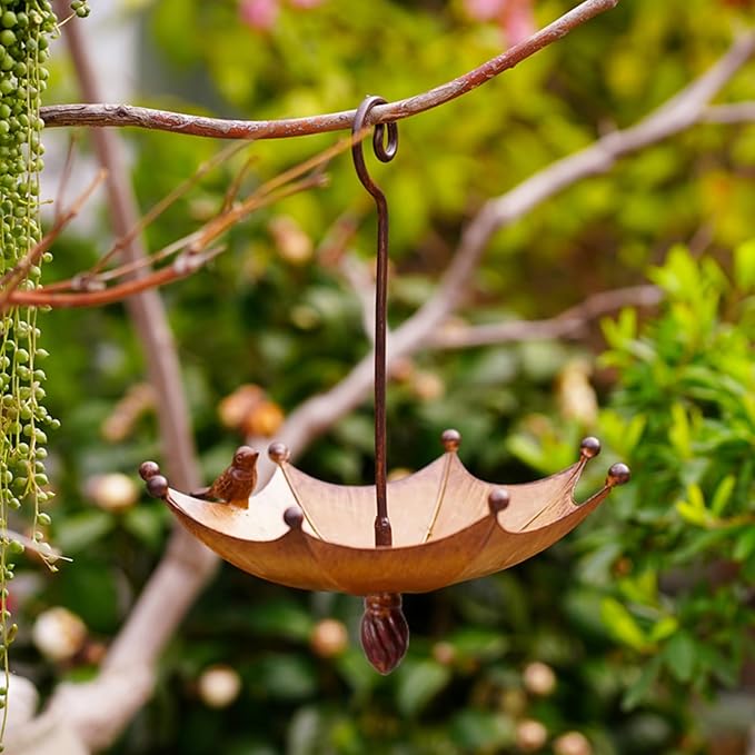 Hanging Bird Feeder Bath