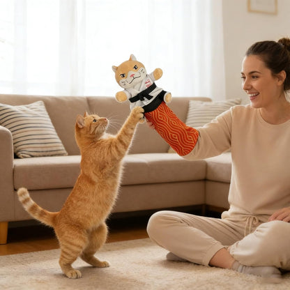 Interactive Cat Wrestler Puppet