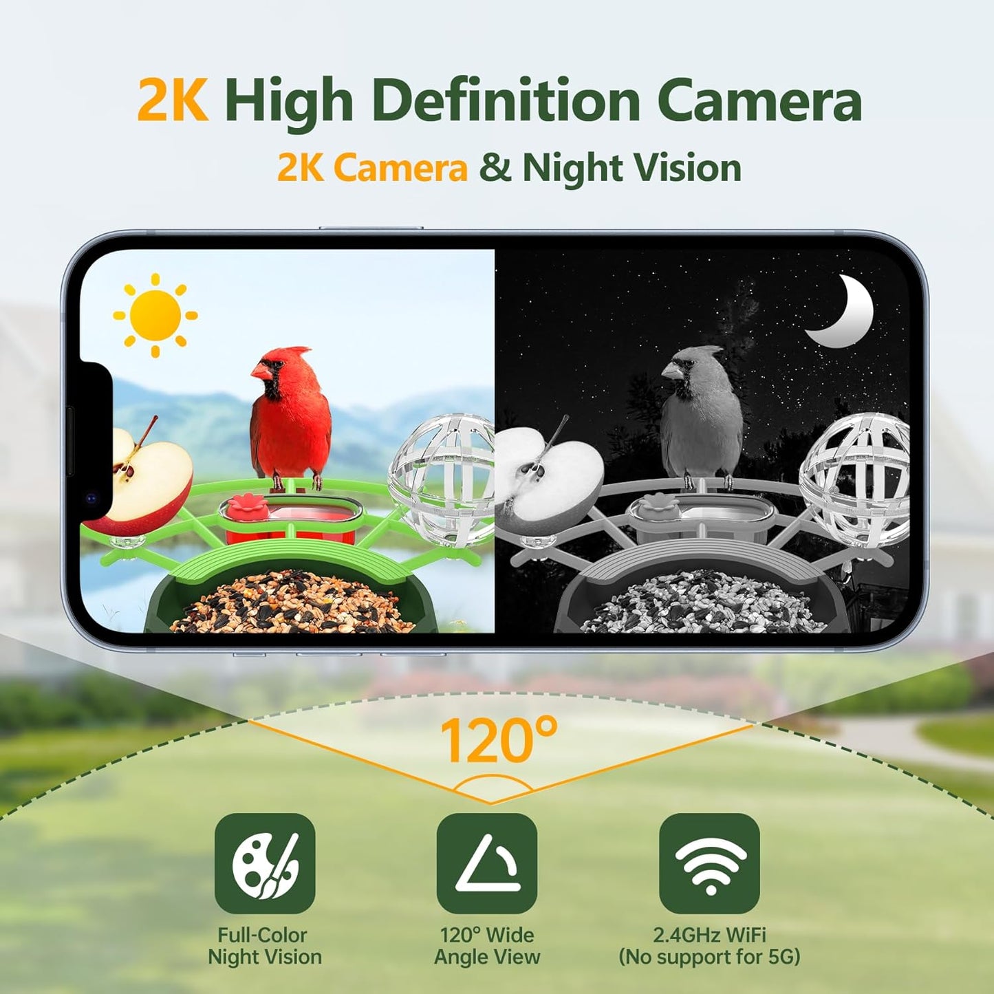 Smart Camera Bird Feeder