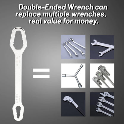8 24mm Universal Self-Adjusting Wrench for Car Repair & Maintenance