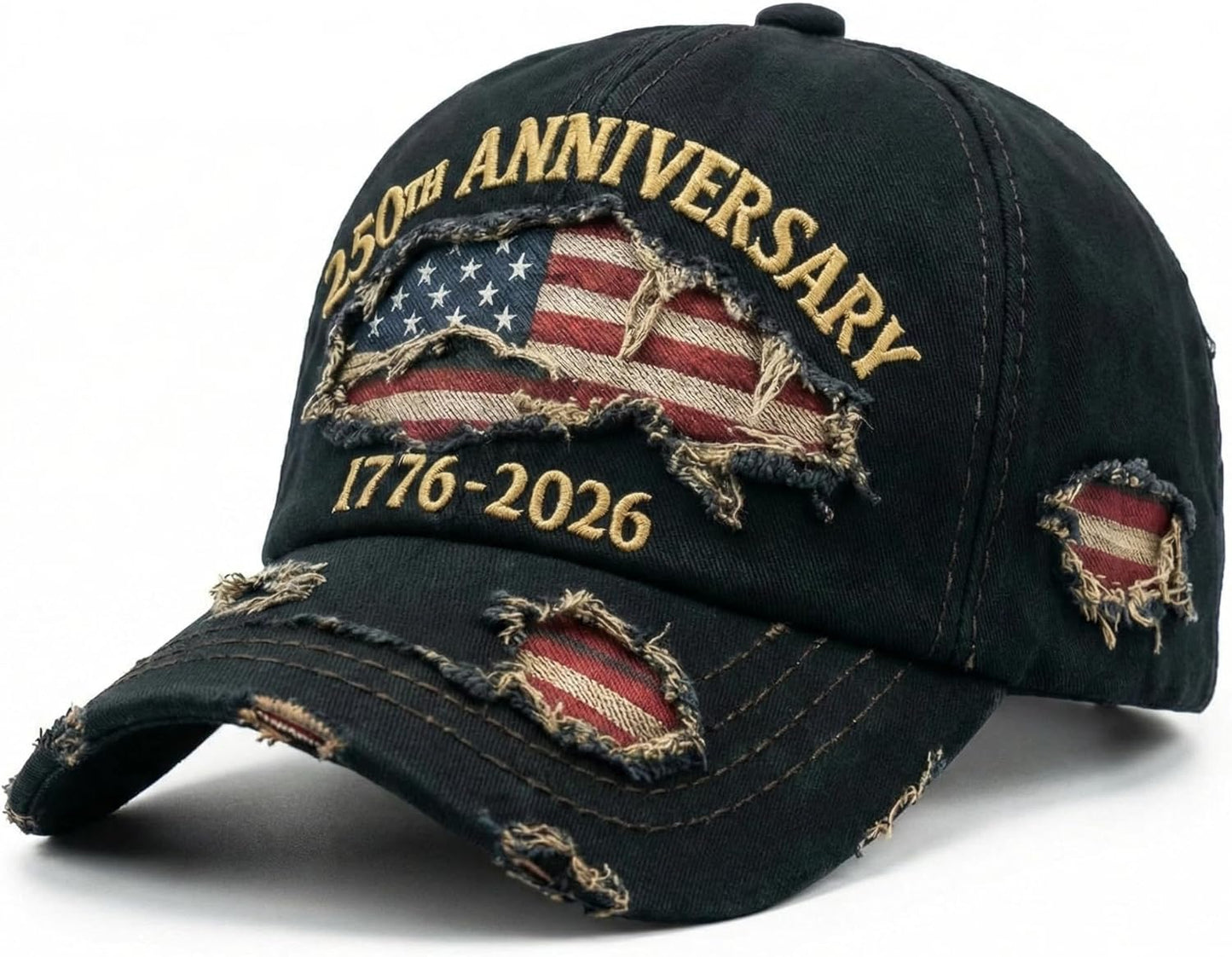 Patriotic Eagle Baseball Cap