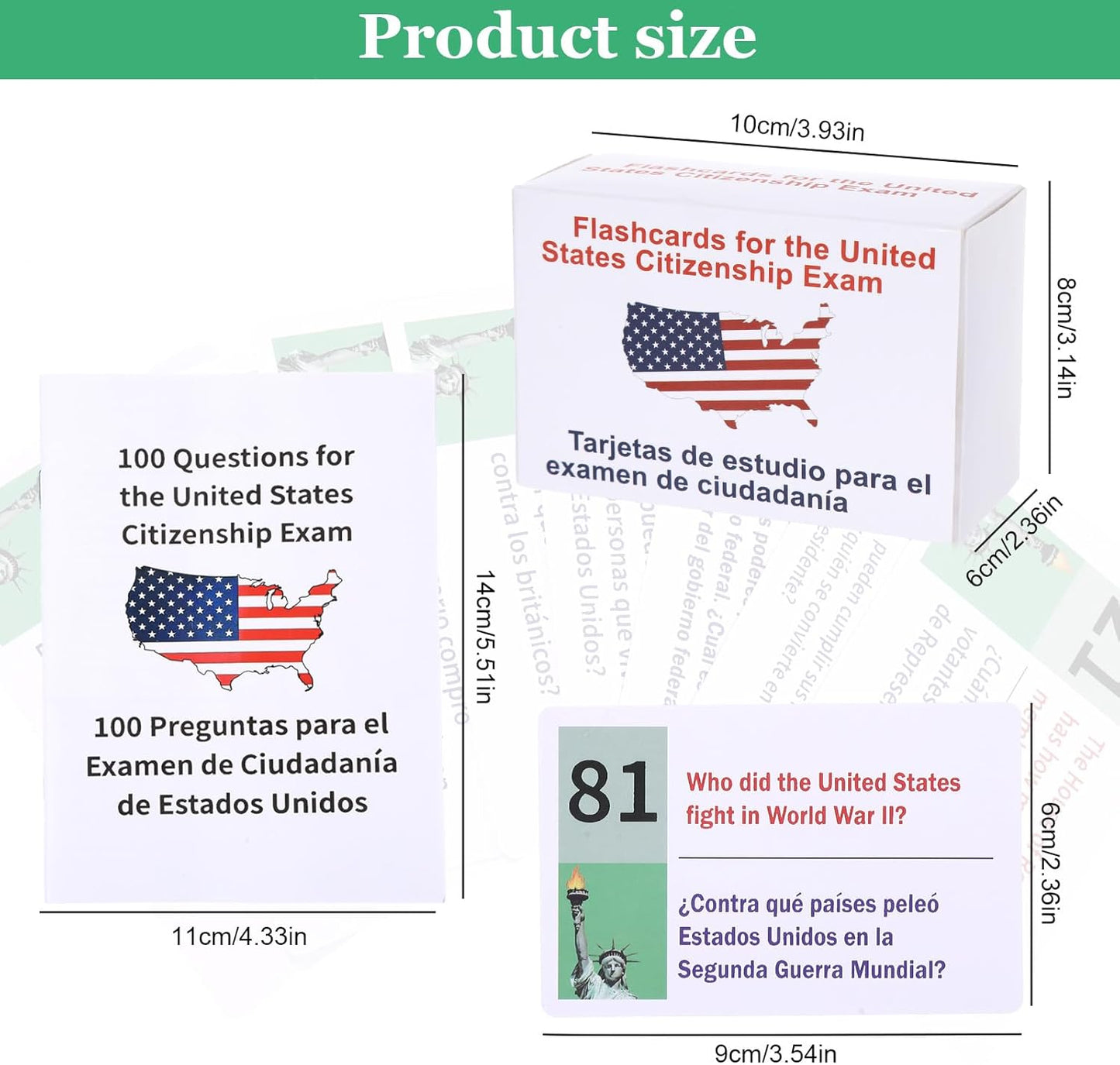 Bilingual Citizenship Test Flashcards