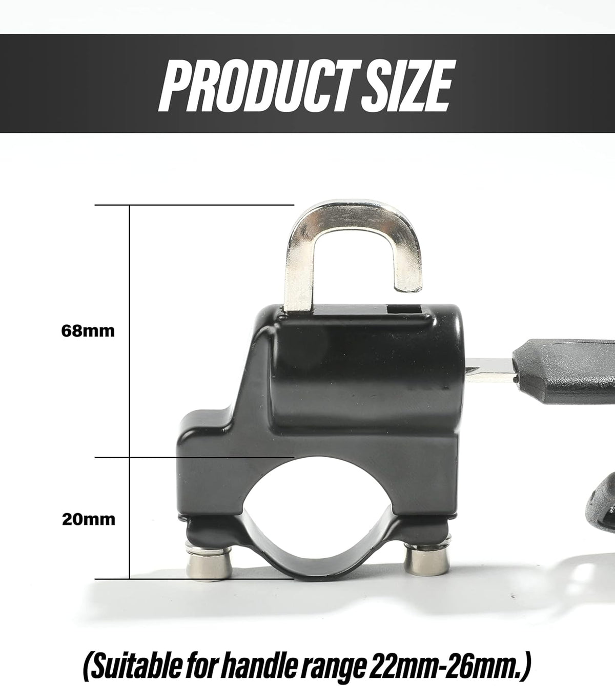 Motorcycle Helmet Lock Secure, Durable & Anti-Theft