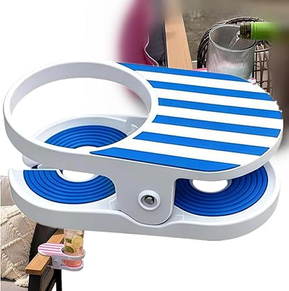 Clip-On Spill-Proof Beverage Holder