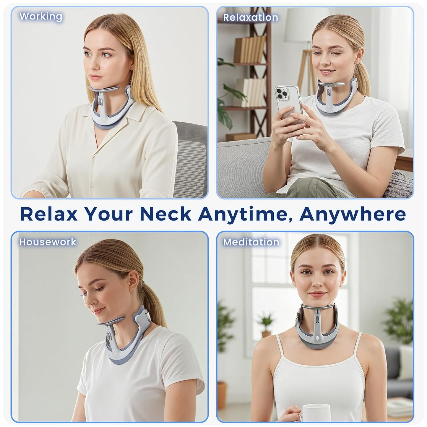 Adjustable Neck Support Collar