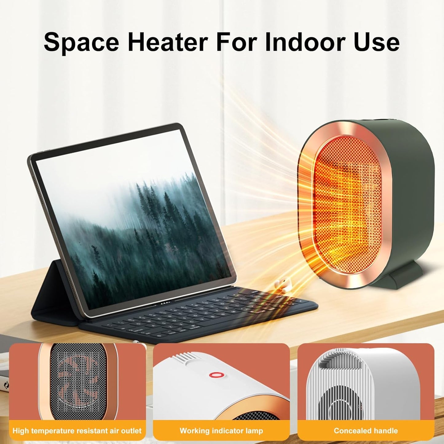 Portable Ceramic Space Heater