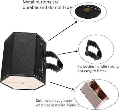 Six-Slot Sunglasses Travel Case