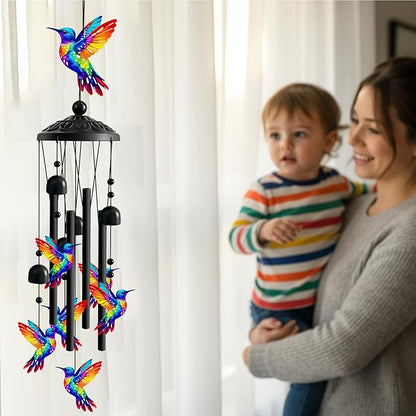Hummingbird Metal Wind Chime