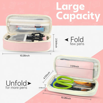 Double-Layer Macaron Stationery Box
