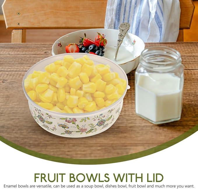 Enamel Mixing Bowl Set