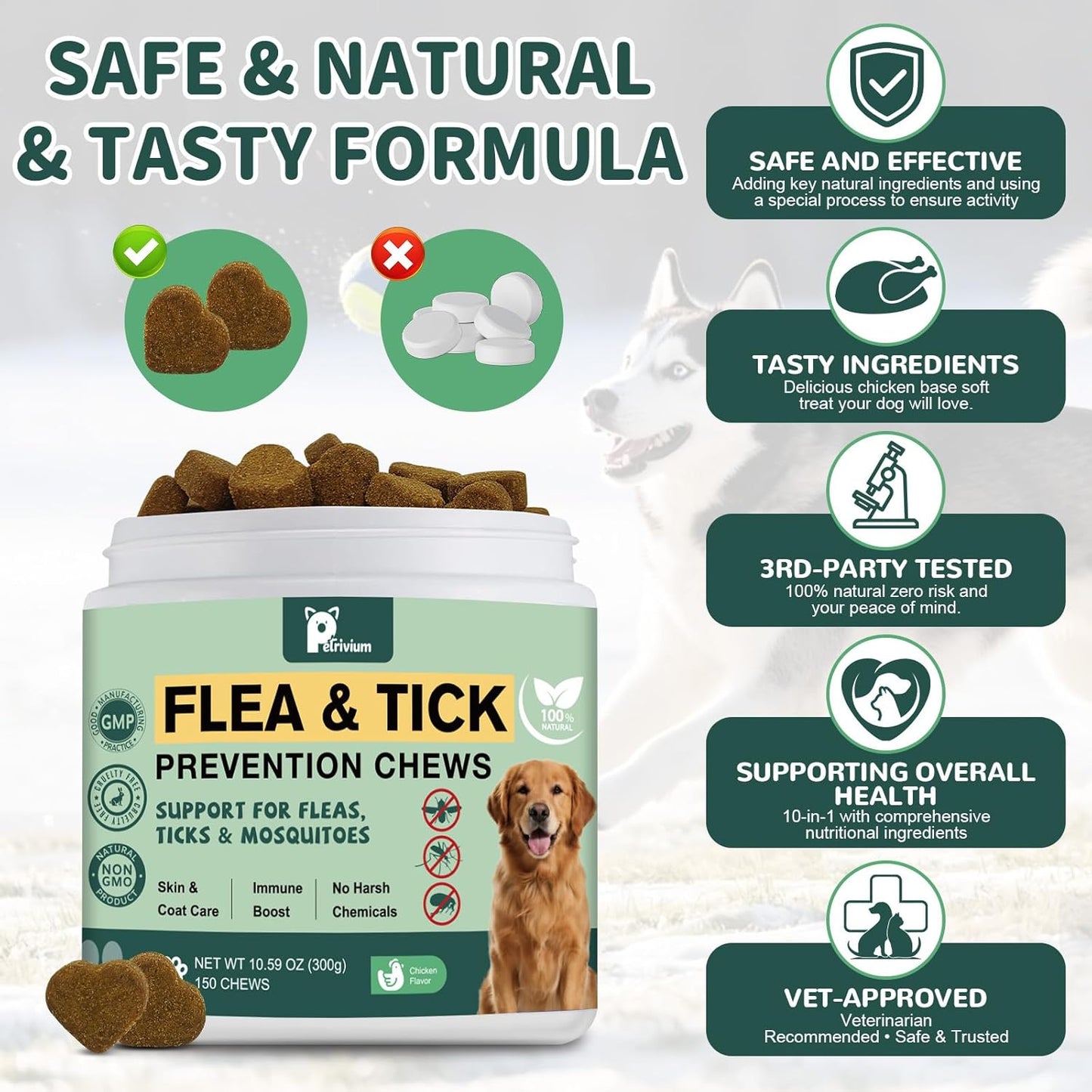 Flea Tick Prevention Chews