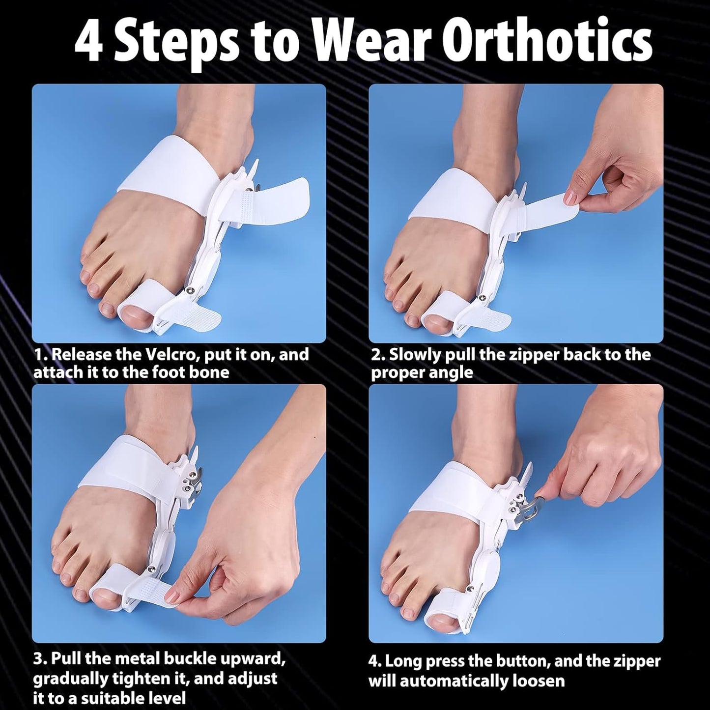Adjustable Bunion Corrector Splint