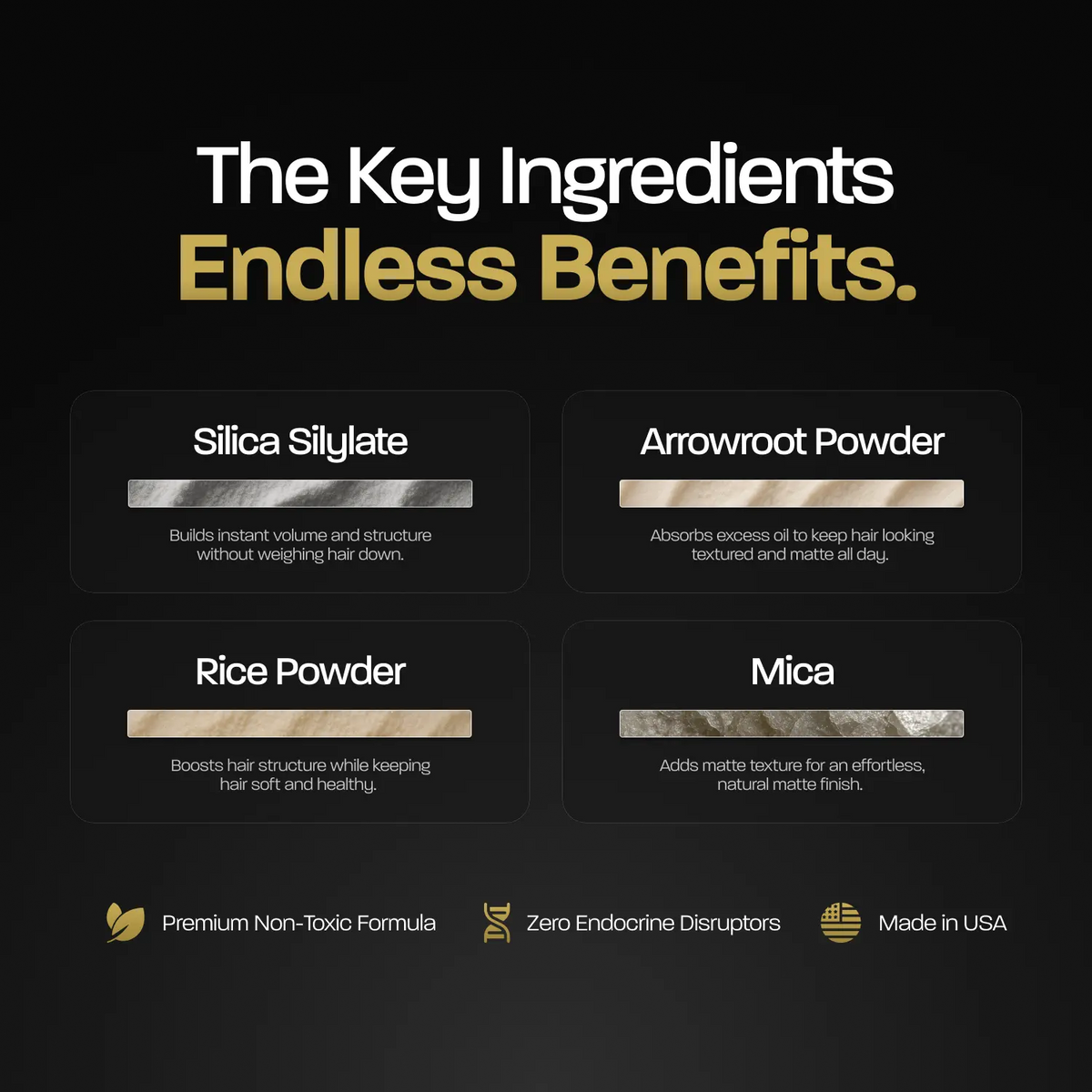 BASED Hair Texture Powder | Instant Volume & Texture | Lightweight, Matte Finish | Simple, Effective, BASED