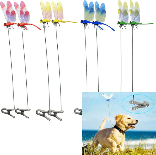 Dragonfly Garden Stake Set