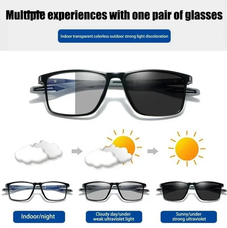 VisionSync AutoFocus+ Multifocal Glasses | Near-to-Far Vision for Adults 35+